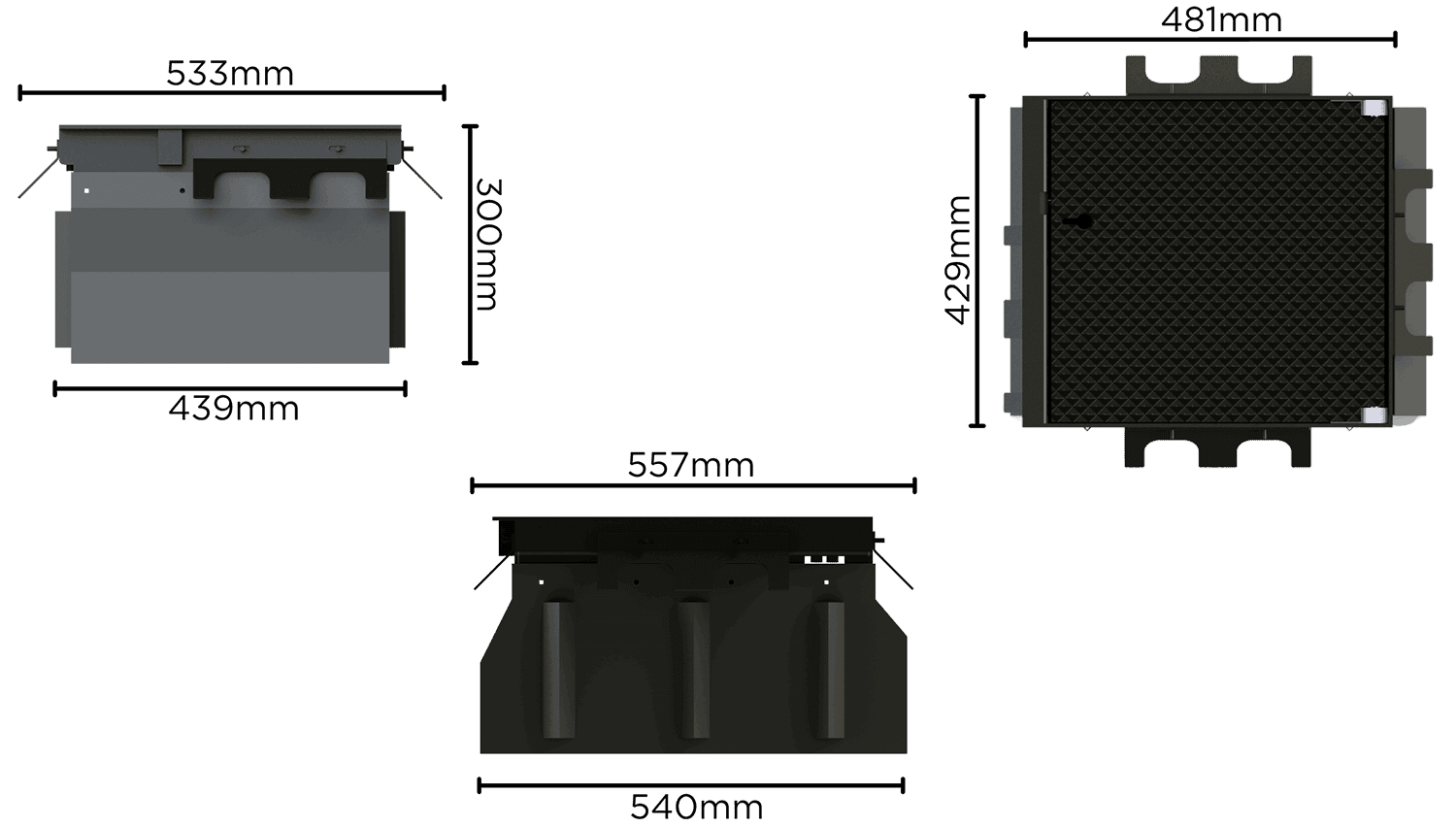 Borne-debrochable-distribution-energie_MIP-ALLIOZ_Dimensions-Caisson